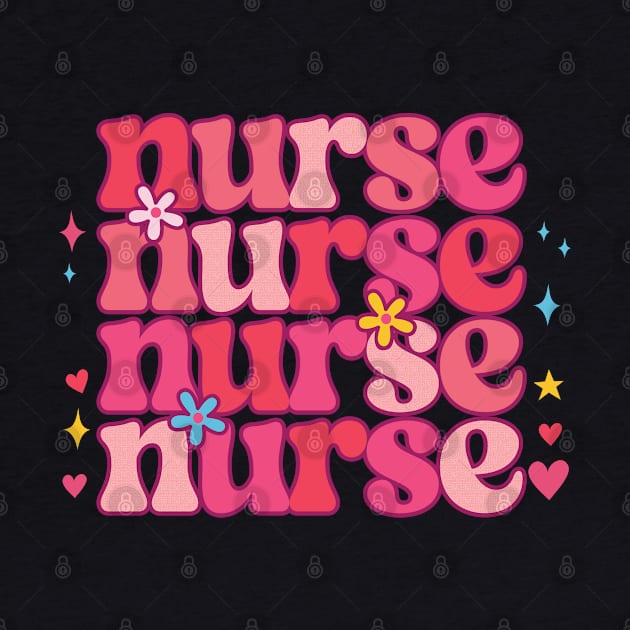 Nurse Valentine Shirt, Valentines Day Shirt, Nurse Shirt, Nurse Gift, RN Shirt, Nursing School Shirt, Stacked Valentine Nurse by Daimon